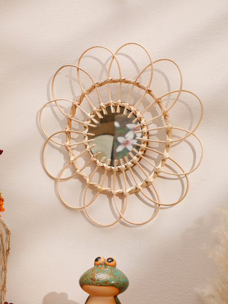 Espejo Decorativo Ratán
