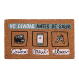 Felpudo No Olvides Cartera Móvil Llaves