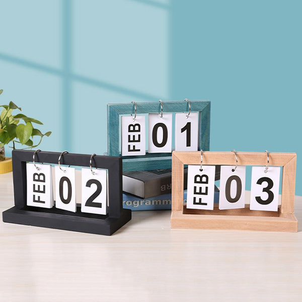 Calendario Perpetuo De Madera